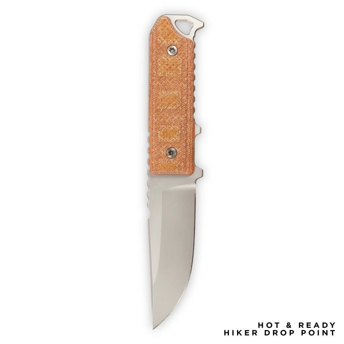 Hot and Ready Hiker Dropoint Knife | Hiking Knife | Dauntless