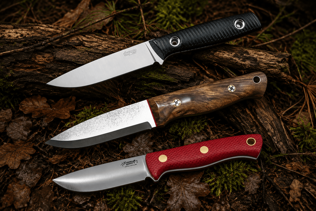 Knife Blade Grinds Explained: Flat, Hollow, Scandi, Convex, and Sabre - Dauntless Manufacturing
