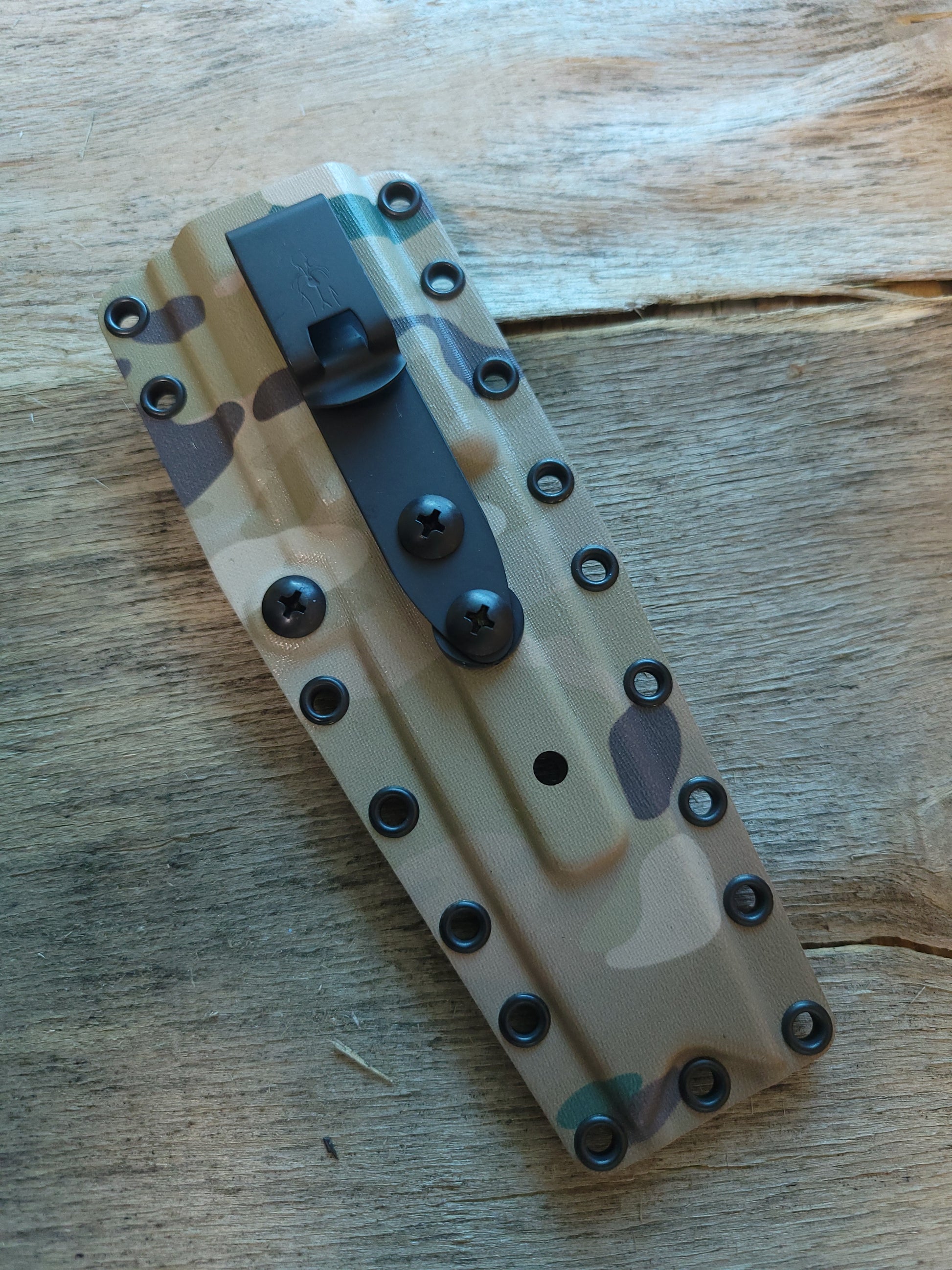 Scout Style Benchmade Bushcrafter Kydex Sheath - Grommet's