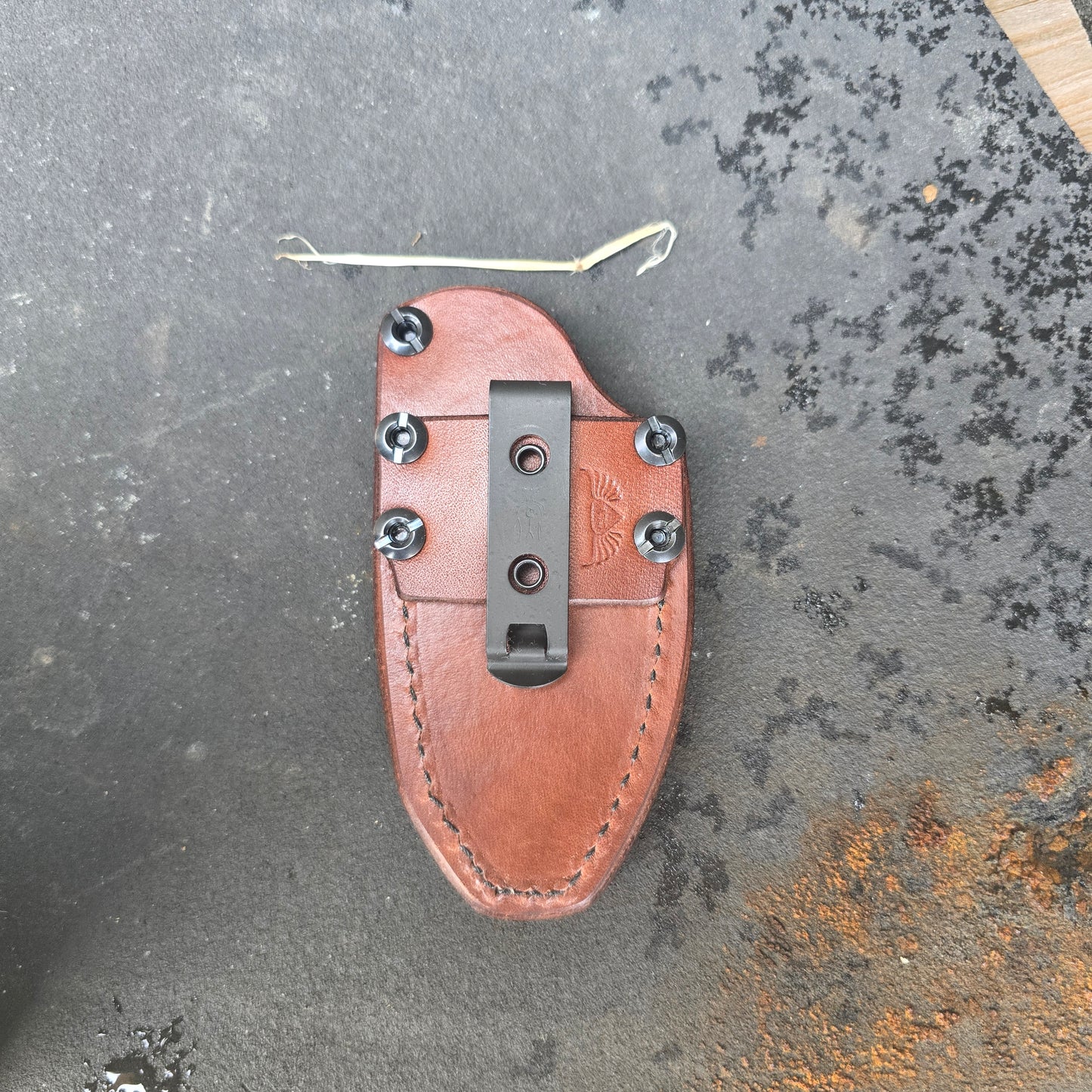 Chattanooga Leatherworks Moss Leather Sheath