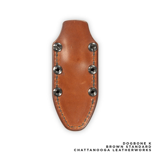 Chattanooga Leatherworks Dogbone-K Leather Sheath