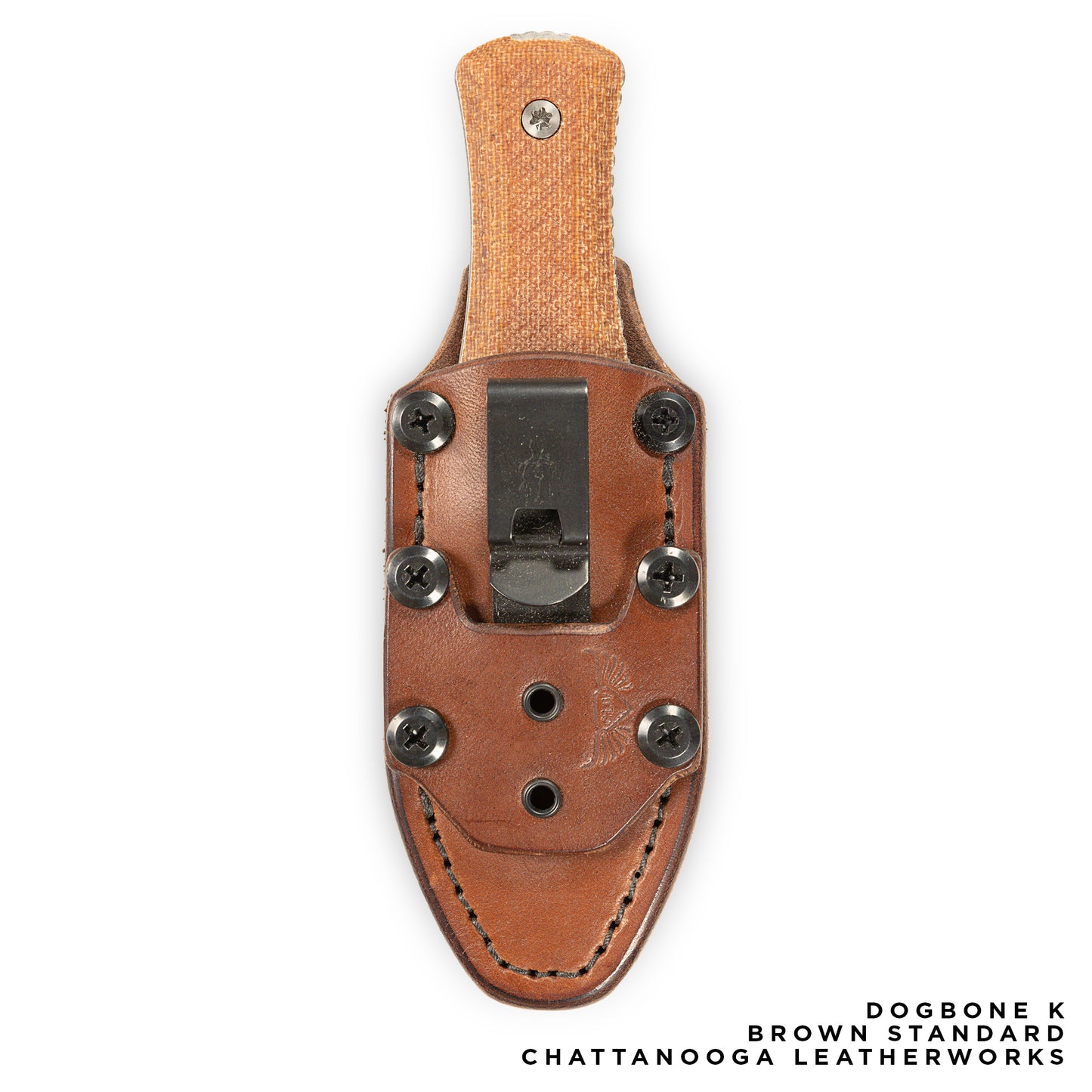 Chattanooga Leatherworks Dogbone-K Leather Sheath