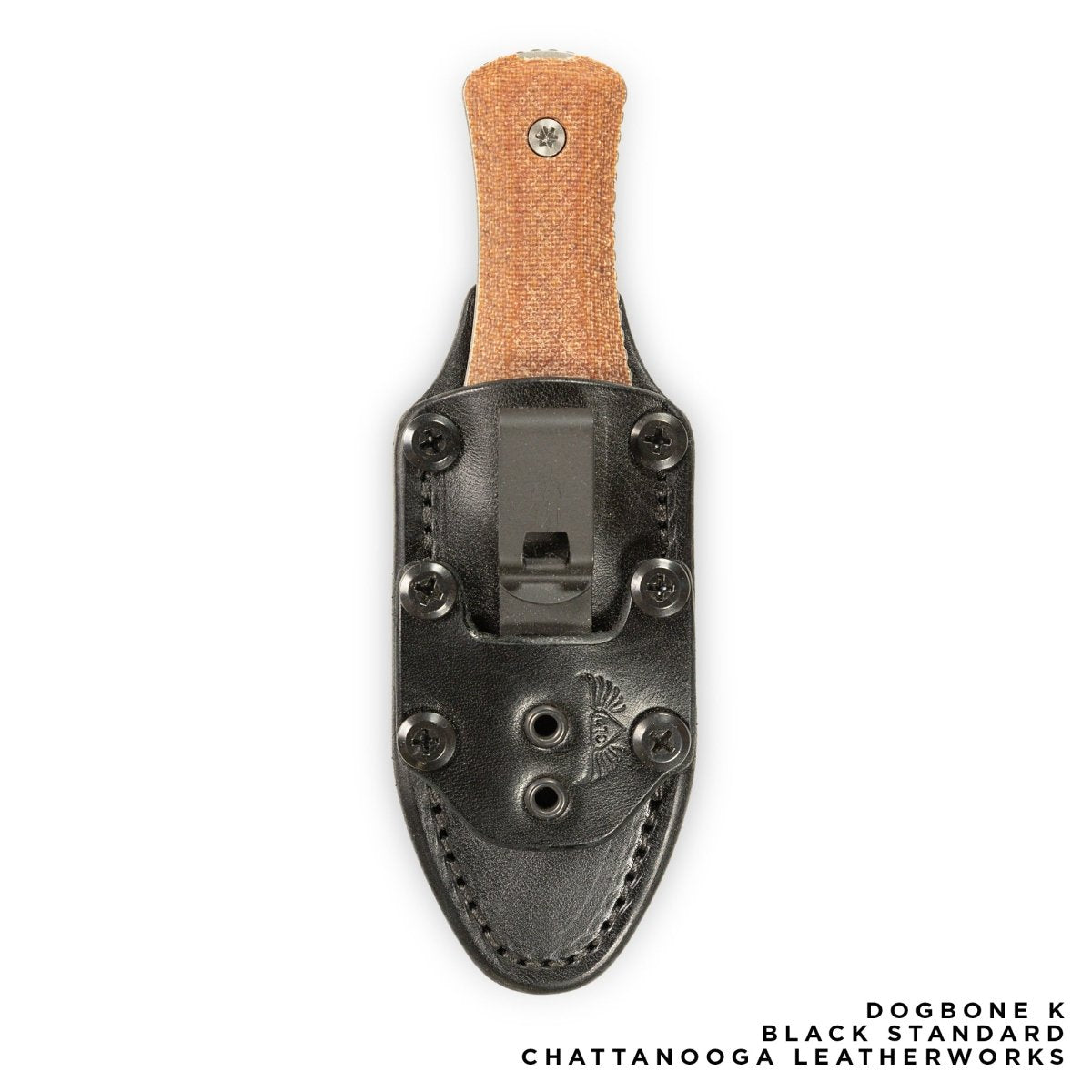 Chattanooga Leatherworks Dogbone - K Leather Sheath - Dauntless Manufacturing