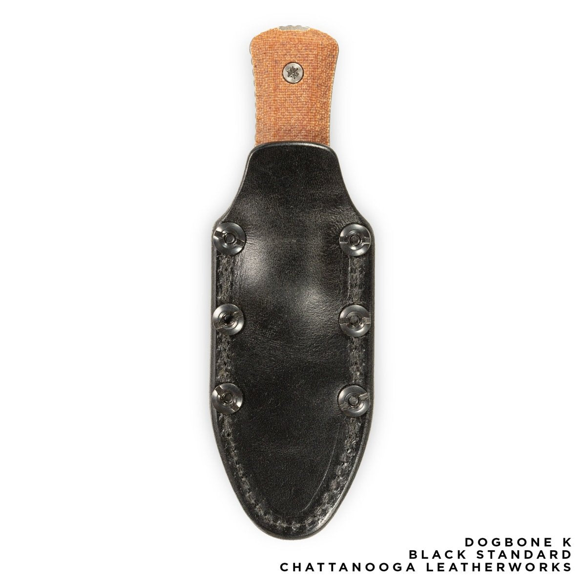 Chattanooga Leatherworks Dogbone - K Leather Sheath - Dauntless Manufacturing