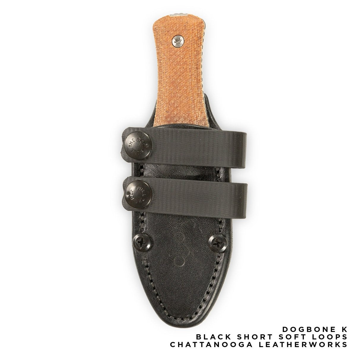 Chattanooga Leatherworks Dogbone - K Leather Sheath - Dauntless Manufacturing