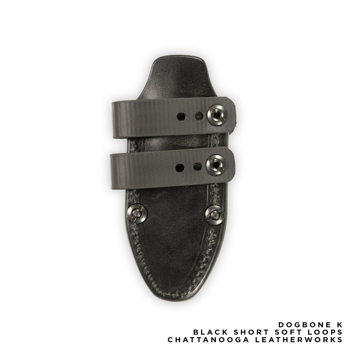 Chattanooga Leatherworks Dogbone - K Leather Sheath - Dauntless Manufacturing