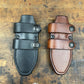 Chattanooga Leatherworks Dogbone Leather Sheath - Dauntless Manufacturing