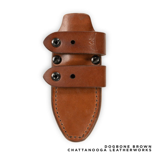 Chattanooga Leatherworks Dogbone Leather Sheath - Dauntless Manufacturing