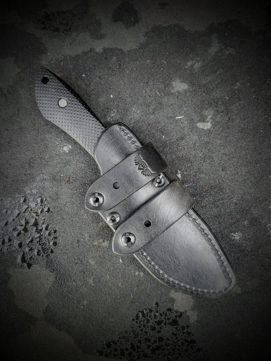 Chattanooga Leatherworks Harris Leather Sheath - Dauntless Manufacturing