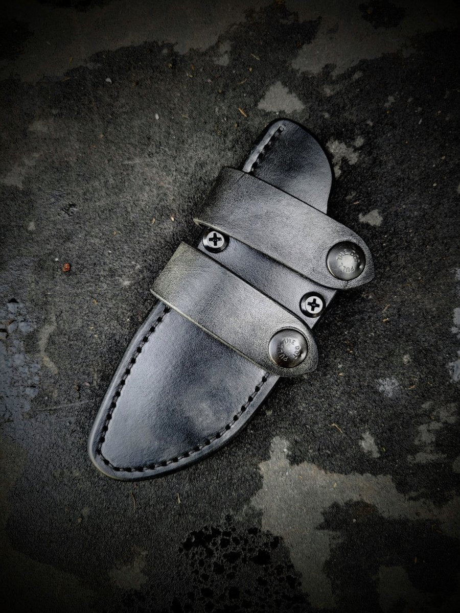 Chattanooga Leatherworks Harris Leather Sheath - Dauntless Manufacturing