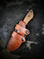 Chattanooga Leatherworks Harris Leather Sheath - Dauntless Manufacturing