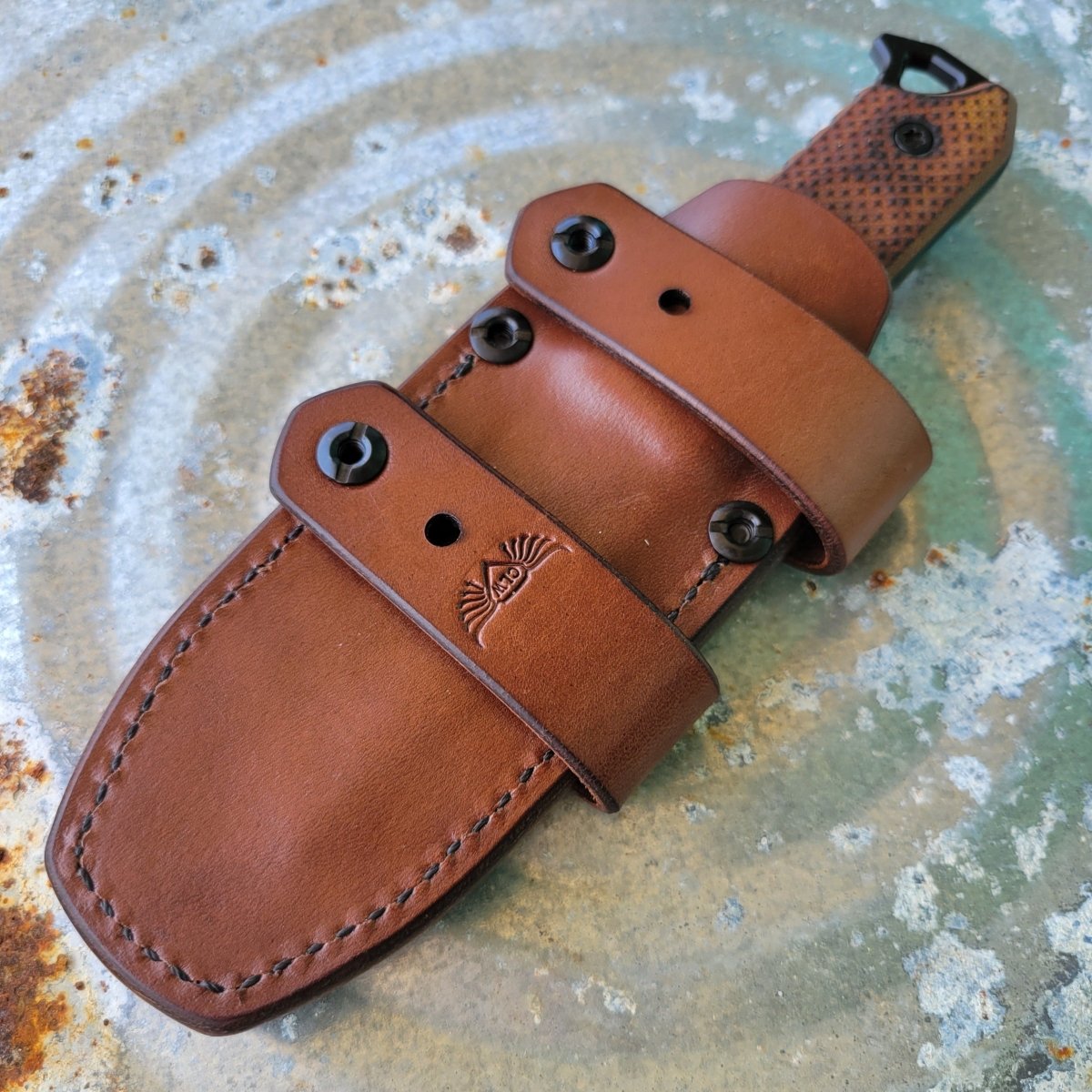 Chattanooga Leatherworks Hiker Sheath - Dauntless Manufacturing