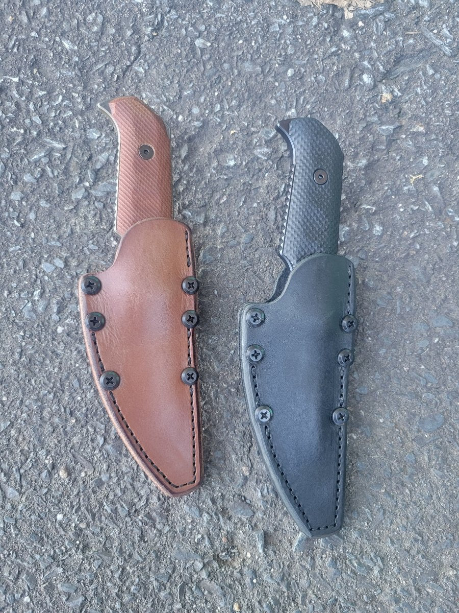 Chattanooga Leatherworks Leather Sheath for Matt Helm Persian - Dauntless Manufacturing