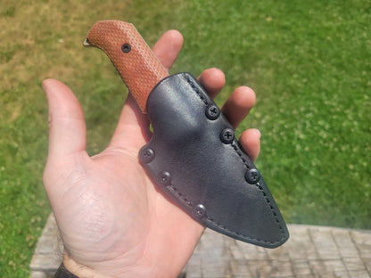 Chattanooga Leatherworks Work Knife V2 Leather Sheath - Dauntless Manufacturing