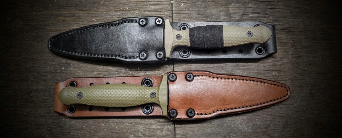 Dermot Dagger Chattanooga Leatherworks Sheath - Dauntless Manufacturing