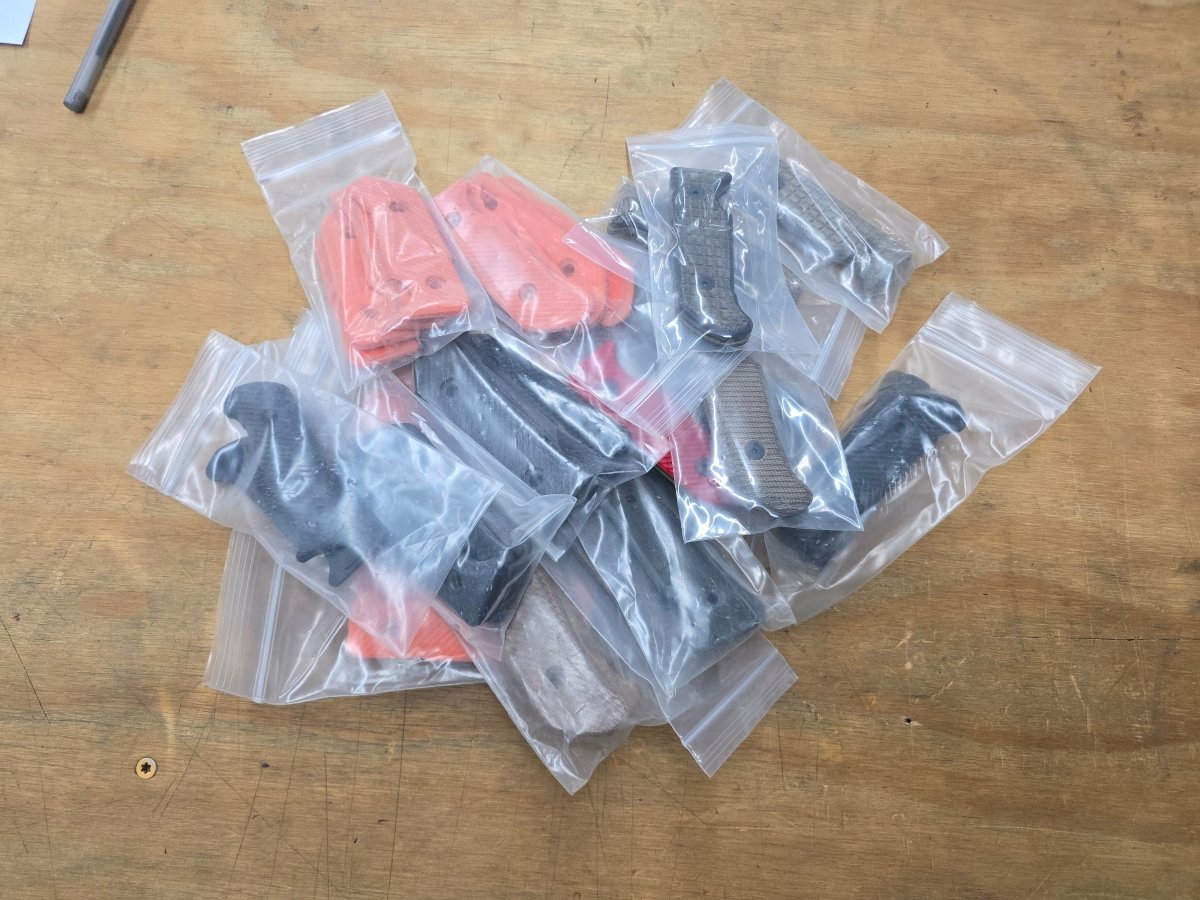 Gen 1 Work Knife Scales - Dauntless Manufacturing