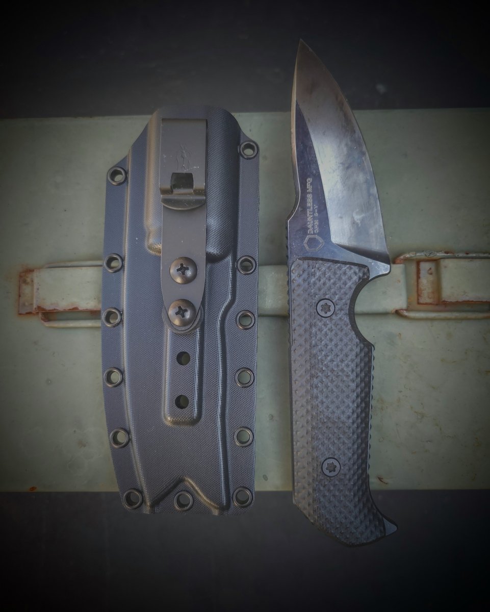 Matt Helm Work Knife Deep Carry Sheath - Dauntless Manufacturing